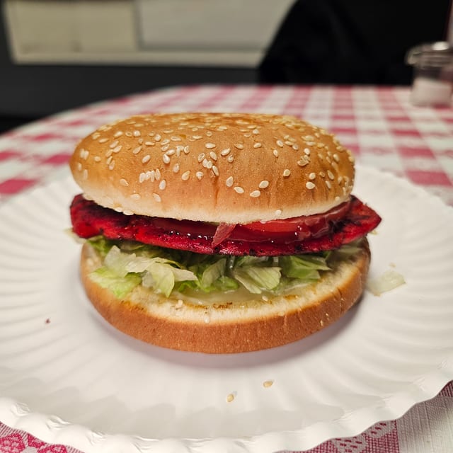 Grilled Chicken Burger.