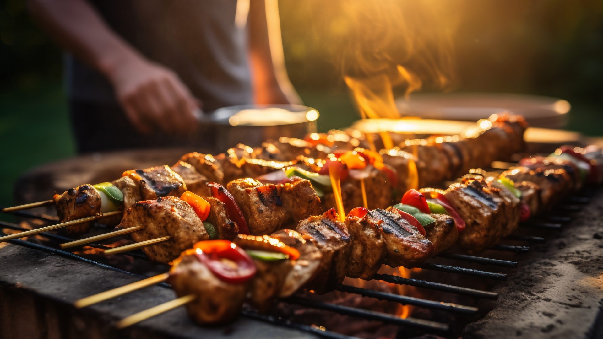 Flame-Grilled Kebabs Made Daily